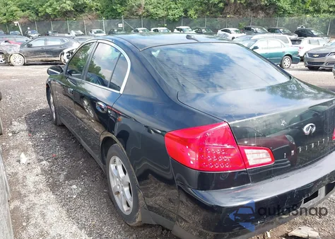 2004 Infiniti G35X from USA, damaged, VIN JNKCV51F44M720378